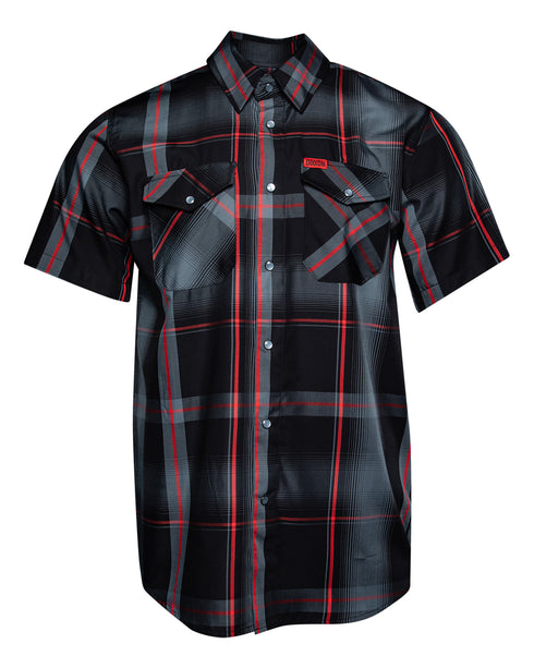 MOXIE BAMBOO SHORT SLEEVE BUTTON UP - MENS